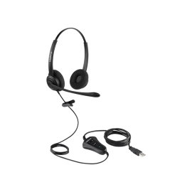 Headset biauricular USB CHS 60B USB INTELBRAS   - R.P