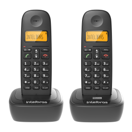 Telefone sem fio digital com ramal adicional TS 2512 INTELBRAS   - R.P