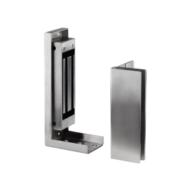 Fechadura eletro�m� FE 150 com conjunto de suportes de fixa��o KT 753 Inox INTELBRAS - 1   - R.P