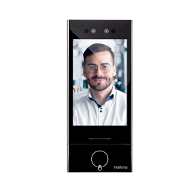 Controlador de acesso facial com biometria da palma SS 9840 MF W INTELBRAS - 1   - R.P