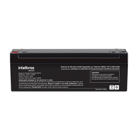 Bateria de chumbo-�cido 12V XB 1223 INTELBRAS   - R.P