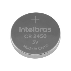Bateria bot�o de l�tio 3 V CR 2450 INTELBRAS   - R.P