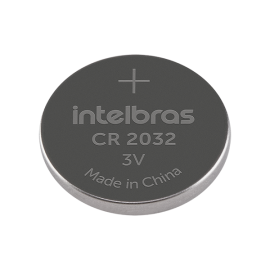 Bateria bot�o de l�tio 3 V CR 2032 INTELBRAS   - R.P