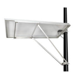 Estrutura de fixa��o para sistema fotovoltaico em poste ESP 1x160Wp INTELBRAS   - R.P