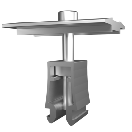 Estrutura de fixa��o para sistema fotovoltaico Estrutura para telha fibrocimento INTELBRAS - 1   - R.P