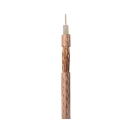 CABO COAXIAL  4MM 80% FLEX�VEL CRISTAL COBRE NU- 100 M