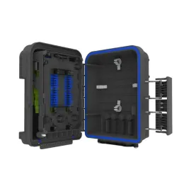 CAIXA TERMINA��O �PTICA CTO 1X8 SC-APC COMPLETA STS