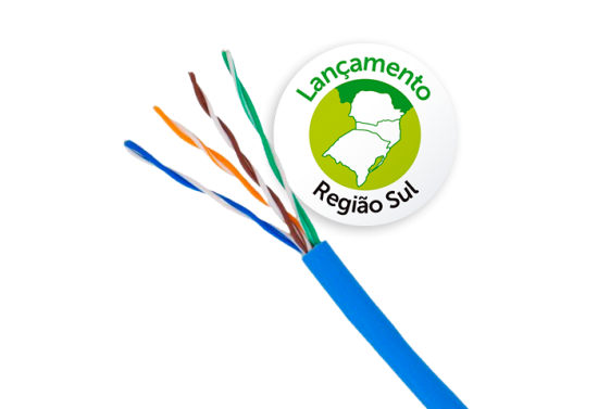 CABO PARA REDE INTELBRAS CABO U/UTP LAN PARA REDES DE DADOS CATEGORIA CAT.5E IL5CAZ IMPACT LAN