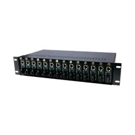 CHASSIS SUB RACK 2U 19 14 SLOTS  + 2 FONTES BIVOLT