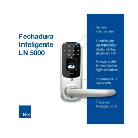 FECHADURA DIGITAL INTELIGENTE LN 5000