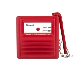 ACIONADOR MANUAL ENDERECAVEL QUEBRA VIDRO SEM SIRENE