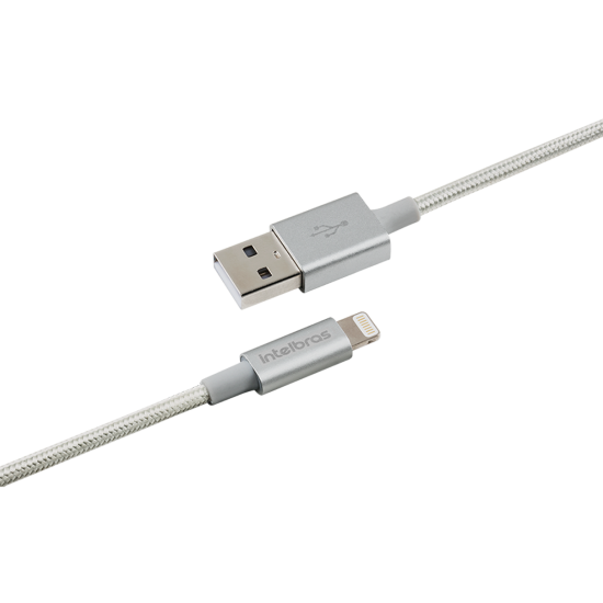 ACESSÓRIOS USB INTELBRAS CABO LIGHTNING EM NYLON EUAL 15NB