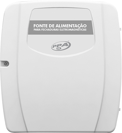 INTERFONES E FECHADURAS PPA FONTE DE ALIMENTAÇÃO PARA FECHADURA ELETROMAGNÉTICA