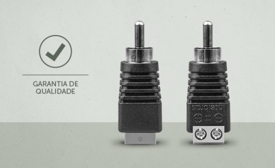 ACESSÓRIOS INTELBRAS CONECTOR RCA