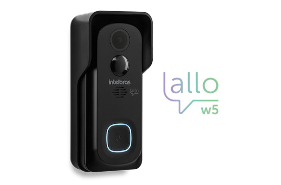 INTERFONIA INTELBRAS VÍDEO PORTEIRO WI-FI ALLO W5