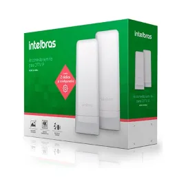 KIT CONEXAO SEM FIO PARA CFTV IP WOM 5A MIMO