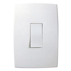 Interruptor Simples Vertical 4x2 Pp Br