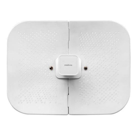 RÁDIOS OUTDOOR INTELBRAS CPE/PTP COM ANTENA DISH DE 23 DBI MIMO 2X2 WOM 5A-23