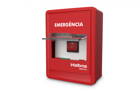 ACESSÓRIOS INCÊNDIO INTELBRAS ACIONADOR MANUAL DE BOMBA AMB 3201