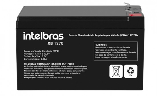 BATERIAS INTELBRAS BATERIA DE CHUMBO-ÁCIDO 12V XB 1270