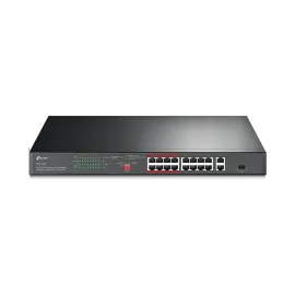 SWITCH 16 PORTAS 10/100 POE+ 2 GIGABIT E 1 SFP TL-SL1218P