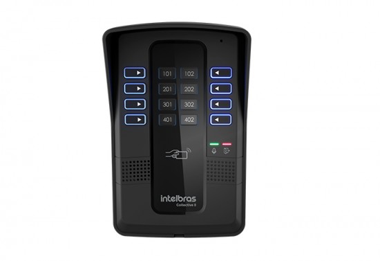 INTERFONIA INTELBRAS CENTRAL DE INTERFONIA COLETIVA COLLECTIVE 8