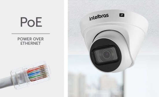 CÂMERAS IP INTELBRAS DOME COMPATÍVEL COM A TECNOLOGIA PoE VIP 1130 D
