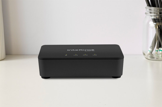 FIBRA ÓPTICA INTELBRAS CONVERSOR DE PROTOCOLOS GPON 1P PON 1P LAN ONU R1