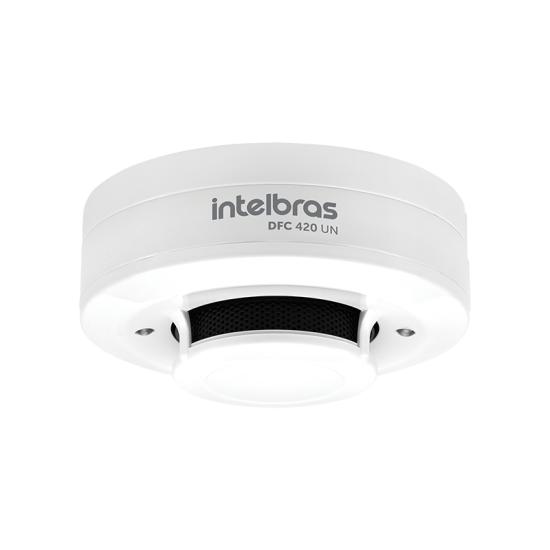 DETECTORES INTELBRAS DETECTOR DE FUMÇA CONVENCIONAL DFC 420 UN