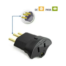 ADAPTADOR PARA 1 TOMADA  PADR�O NOVO - STS