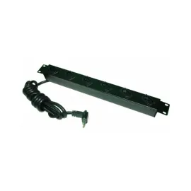 CALHA REGUA 6 TOMADAS 20A PRETO - PADR�O NOVO  ( CALHA0030 )