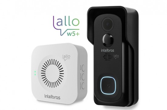 INTERFONIA INTELBRAS VÍDEO PORTEIRO WI-FI ALLO W5+