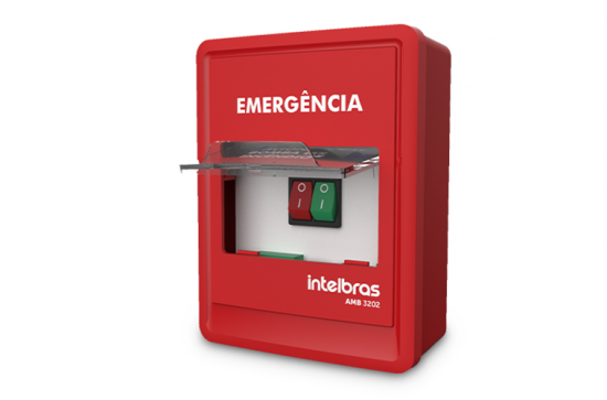 ACESSÓRIOS INCÊNDIO INTELBRAS ACIONADOR MANUAL DE BOMBA AMB 3202